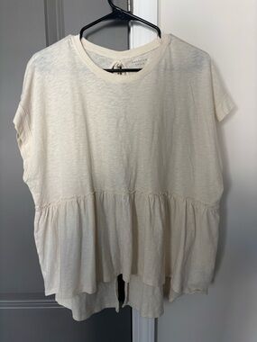 AE Short Sleeve Peplum Top